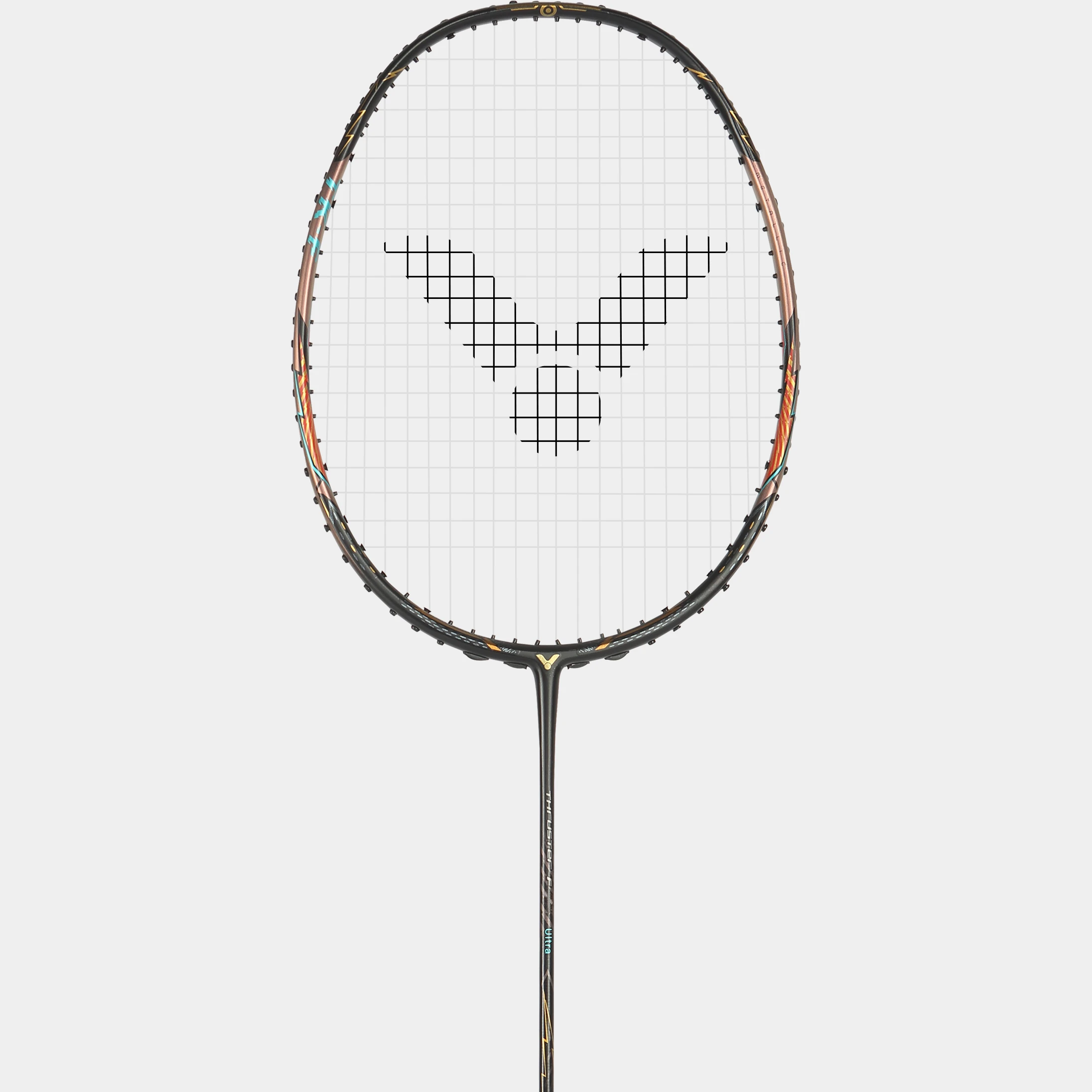 Victor Badminton Racket Thruster F Ultra 86g/head-heavy/stiff 2024 black - unstrung -