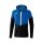 Erima Squad Hooded Training Jacket in Royal/Black/White Men
