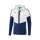 Erima Squad Hooded Training Jacket White/Navy/Grey Men