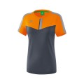 Erima Sport-Shirt Squad grey/orange Women