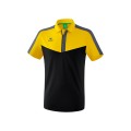 Erima Sport Polo Squad (100% Polyester) yellow/black/grey Men