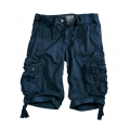 Alpha Industries Leisure Pants Jet (Cotton) short dark blue Men