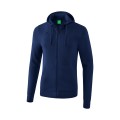 Erima Hooded Sweat Jacket Basic Navy Blue Boys