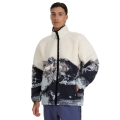 4F Fleece Jacket U351 (Oversize, Sherpa Fleece) beige/multicoloured Men's