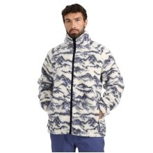 4F Fleece Jacket U352 (Oversized, Sherpa Fleece) cream/allover Men's