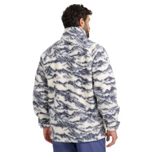 4F Fleece Jacket U352 (Oversized, Sherpa Fleece) cream/allover Men's