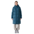 4F Winter Coat F475 Down Jacket (Down Coat, warm, water-repellent) teal blue ladies