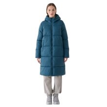 4F Winter Coat F475 Down Jacket (Down Coat, warm, water-repellent) teal blue ladies