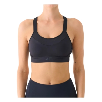 4F Sports Bra F180 (elastic material) black ladies