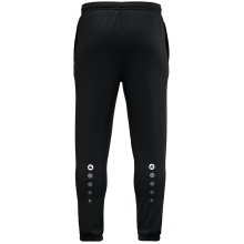 JAKO Sport Leisure Trousers Dynamic (Side Pockets with Zipper) Long Black Ladies