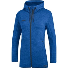 JAKO Hooded Jacket Premium Basics (Double-Tech-Knit) royal blue Women