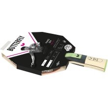 Butterfly table tennis racket Dang Qiu DQX1 - Addoy rubber with a 1.5mm sponge - 1 racket