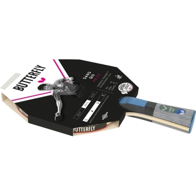 Butterfly table tennis bat Dang Qiu DQX2 - Pan Asia rubber with a 1.8 mm sponge - 1 bat