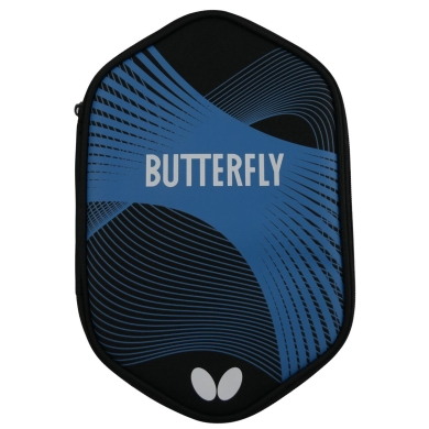 Butterfly Table Tennis Racket Case Curve Case II - Racket case for 2 rackets and 6 balls - black/blue