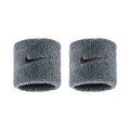 Nike Sweatband Swoosh Classic (Cotton Blend) 2025 grey - 2 pieces