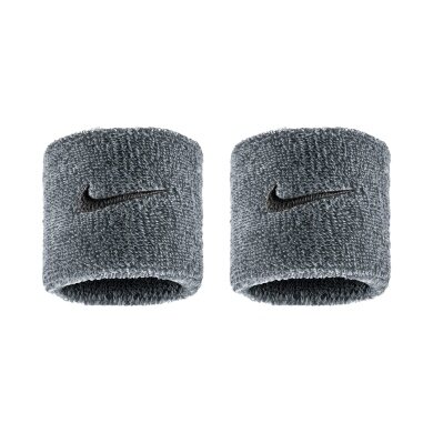 Nike Sweatband Swoosh Classic (Cotton Blend) 2025 grey - 2 pieces
