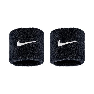 Nike Sweatband Swoosh Classic (Cotton Blend) 2025 black - 2 pieces