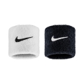 Nike Sweatband Swoosh Classic (Cotton Blend) 2025 white/black - 2 pieces