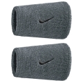 Nike Sweatband Swoosh Classic Doublewide Jumbo (Cotton Blend) 2025 grey - 2 pieces