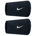 Nike Sweatband Swoosh Classic Doublewide Jumbo (Cotton Blend) 2025 black - 2 pieces