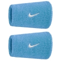 Nike Sweatband Swoosh Classic Doublewide Jumbo (Cotton Blend) 2025 University Blue - 2 Pieces