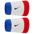 Nike Sweatband Swoosh Classic Doublewide Jumbo (Cotton Blend) 2025 white/blue/red - 2 pieces