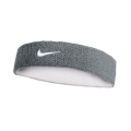 Nike Swoosh Classic Reversible Headband (Cotton Blend) grey/white - 1 piece