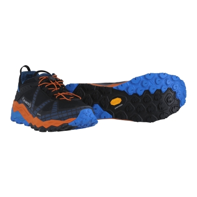 AKU Flyrock GTX Hiking Shoes (waterproof) black/blue/orange men's