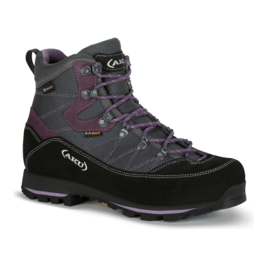 AKU Trekker Lite III Wide GTX Walking Shoes (Trekking, waterproof, wide) anthracite/purple ladies
