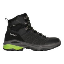 AKU Trekking Hiking Shoes Adapta SD GTX (Suede, waterproof) anthracite grey/green men's
