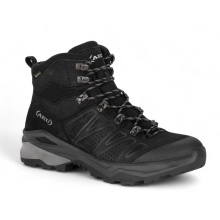 AKU Trekking Hiking Shoes Adapta NBK GTX (Nubuck Leather, Waterproof) Black Men's