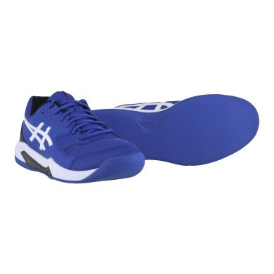Asics Tennis Shoes Gel Dedicate 8 Indoor/Carpet 2025 cobalt blue/white Men's