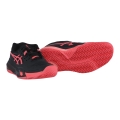 Asics Tennis Shoes Gel Resolution X Clay/Sand Court (Stability) Black/Pink Ladies