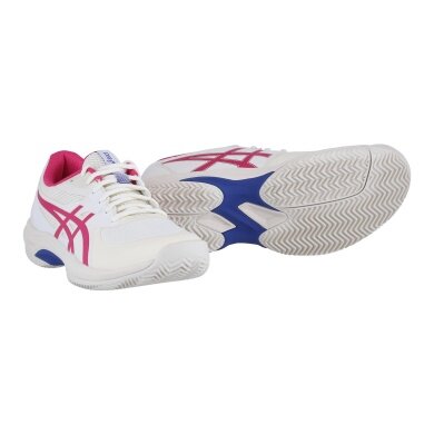 Asics Tennis Shoes Game FF Clay/Sand Court 2025 White/Pink Ladies