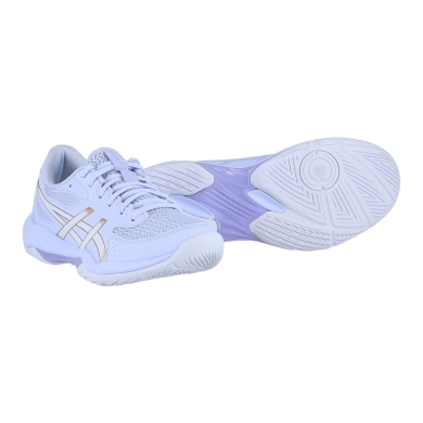 Asics Indoor Court Shoes Gel Rocket 12 (multifunctional/stability) 2025 light blue/white ladies