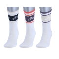 Asics Tennis Socks Multisport Logo Crew White/Colourful 3 Pairs