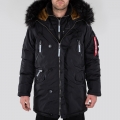 Alpha Industries Winter Jacket PPS N3B black/reflective Men
