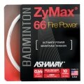 Ashaway Badminton String Zymax 66 Fire Power white 10m Set