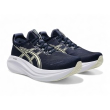 Asics Gel Nimbus 27 Running Shoes (Cushioning) 2025 Dark Blue/Vanilla Men's