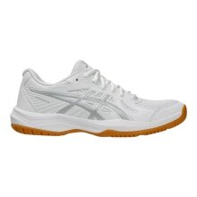 Asics Indoor Court Shoes Upcourt 6 white/silver ladies