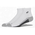 Asics Performance Run Quarter Running Socks white/grey - 1 pair
