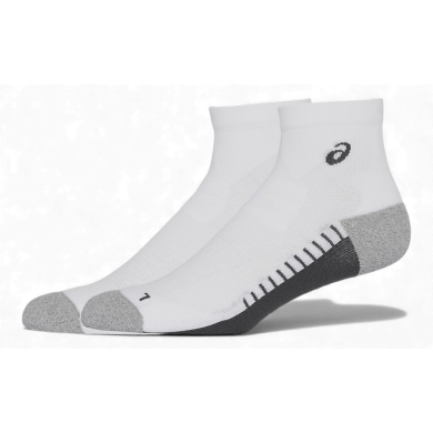 Asics Performance Run Quarter Running Socks white/grey - 1 pair