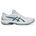 Asics Tennis Shoes Game FF Clay/Sand Court White/Light Green Men's