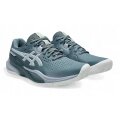 Asics Tennis Shoes Gel Challenger 15 Clay/Sand Court (Cushioning) Grey-Blue Men's