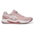 Asics Tennis Shoes Gel Dedicate 8 Clay/Sand Court Pink/White Ladies
