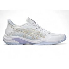 Asics Indoor Shoes Blade FF 2 (Squash and Badminton Shoe) white/fade blue ladies