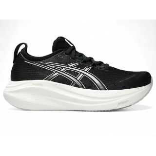 Asics Gel Nimbus 27 Running Shoes (Cushioning) 2025 black/white ladies