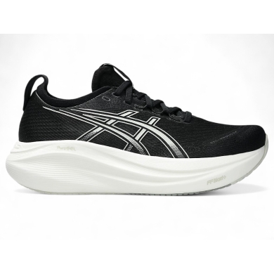 Asics Gel Nimbus 27 Running Shoes (Cushioning) 2025 black/white ladies