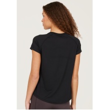 Athlecia Sports/Leisure Shirt Yoga Gaina S/S Tee (comfortable wearing experience) black ladies