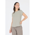Athlecia Sports/Recreation Shirt Yoga Gaina S/S Tee (comfortable wearing experience) khaki green ladies